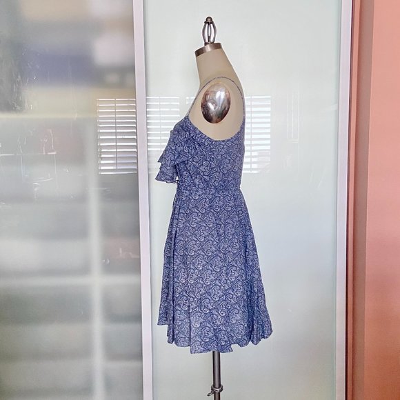 Never worn Free People blue dress size small - Picture 3 of 4